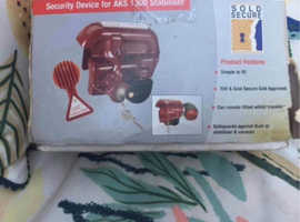 Caravan alko hitch lock