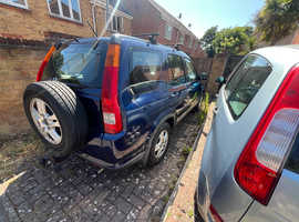 Honda CR-V, 2004 (04) Blue Estate, Automatic Petrol, 140,442 miles