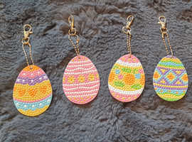 Easter Diamond Painting- Plastic keyrings/hanging ornaments