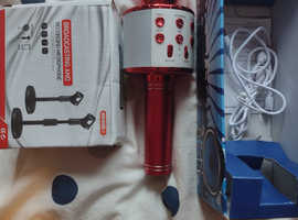 Microphone and stand karaoke