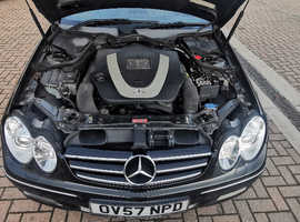 Mercedes Clk, 2007 (57) Brown Convertible, Automatic Petrol, 109,306 miles