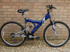 Apollo Excel full Suspension MTB.