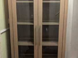 LARGE DISPLAY CABINET/STORAGE CUPBOARD!