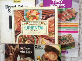 Job Lot/Wholesale/Bundle 7 Vintage Cooking/Kitchen/Recipe Books. Diverse Topics