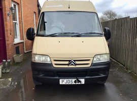 Citroen relay camper van 2005