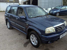 Suzuki Grand Vitara, 2004 (04) Blue Estate, Manual Petrol, 105,873 miles SKU855