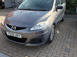 Mazda MAZDA 5, 2008 (58) Grey MPV, Manual Petrol, 109,000 miles