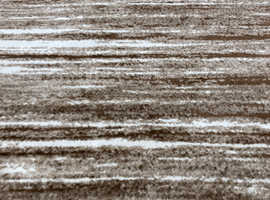 New Large Brown / White / Beige Rug 2m x 2.9m Carpet Flooring
