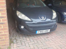 Peugeot 207, 2010 (10) Black Hatchback, Manual Petrol, 161,640 miles
