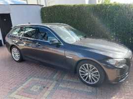 BMW 5 Series, 2014 (14) Grey Estate, Automatic Diesel, 64,806 miles