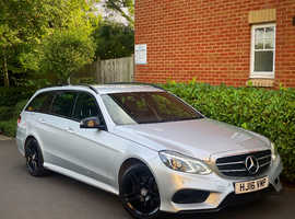 2016 16 REG Mercedes E Class E220 BlueTEC AMG Night Edition G-Tronic+ Estate 5dr - Euro6 - 1 OWNER FROM BRAND NEW - FULL MERCEDES BENZ HISTORY - ULEZ