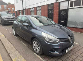 Renault Clio, 2017 (17) grey hatchback, Automatic Diesel, 38,000 miles