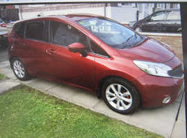 Nissan Note, 2014 (64) red mpv, Manual Diesel, 104,350 miles