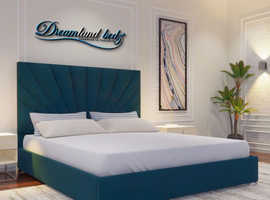 Luxury Sunrise Upholstered bed