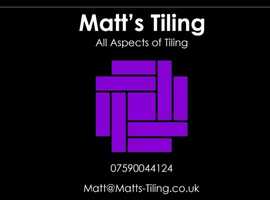 Matt's tiling.