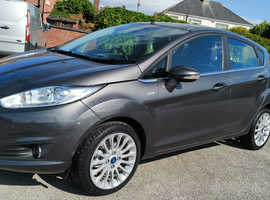 Ford Fiesta, 2016 (16) Grey Hatchback, Manual Petrol, 84,847 miles