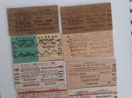 Old train tickets