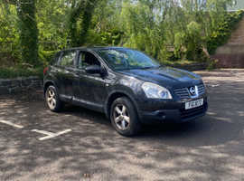 Nissan Qashqai, 2007 (07) Black Hatchback, Manual Petrol, 145,000 miles