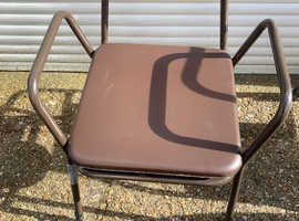Chair commode brown