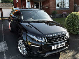 Land Rover Range Rover Evoque, 2017 (17) Black Coupe, Automatic Diesel, 63,118 miles
