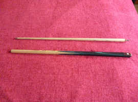 Snooker Cue with Black Leather case