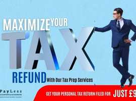 Get your personal self assessment tax return filed @ £99
