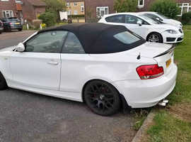 BMW 1 series, 2011 (61) White Convertible, Manual Petrol, 181,998 miles in Southwark
