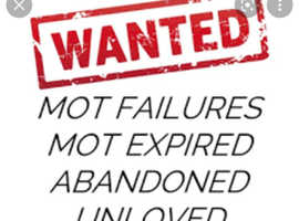 WANTED ..CASH PAID FOR TIDY MOT FAILIERS BRISTOL & SOUTH GLOUS AREA