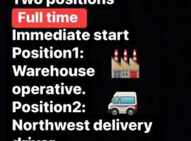Delivery Driver needed