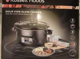 RUSSELL HOBBS SOUS VIDE SLOW COOKER NEW