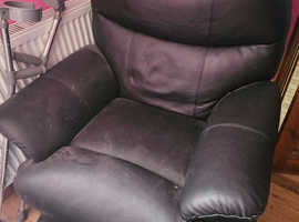 Single electric recliner