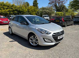Hyundai i30, 2014 (14) Silver Hatchback, Manual Petrol, 107,100 miles