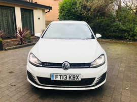 2013 VOLKSWAGEN GOLF GTD 182 BHP 3DR WHITE GTI