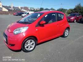 Citroen C1, 2010 (60) Red Hatchback, Manual Petrol, 54,085 miles