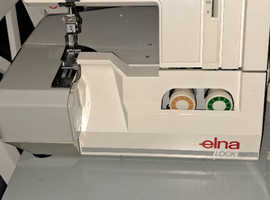 Elna pro 4 - 2 /3 /4 thread overlocker. Seized up and for sale spares or repair