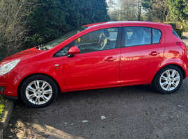 Vauxhall Corsa, 2010 (60) Red Hatchback, Manual Petrol, 77,800 miles