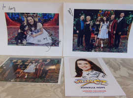 Danielle Hope Dorothy wizard of oz Lloyd webber autograph