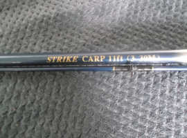 For sale an 11 foot 2pound test curve Carp/Pike Rod, with a brand new Bait runner reel loaded with new 10 line.