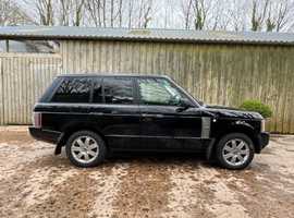 Land Rover Range Rover, 2008 (08) Black Estate, Automatic Diesel, 102,500 miles