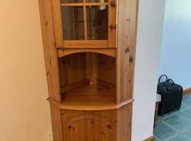 Corner Display Cupboard
