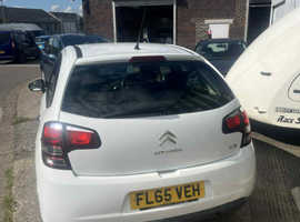 Citroen C3, 2015 (65) White Hatchback, Manual Petrol, 7,000 miles