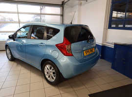 Nissan Note, 2015 (15) Blue MPV, Manual Petrol, 59500 miles