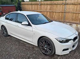 BMW 3 Series, 2014 (64) White Saloon, Manual Diesel, 118,000 miles