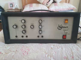 Vintage Selmer valve head unit amp and Vintage Sound City speaker