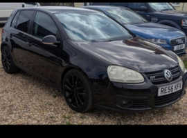 Volkswagen Golf, 2006 (56) Black Hatchback, Manual Diesel, 121,442 miles