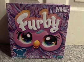 Furby purple interactive toy