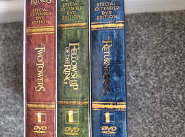 Lord of the rings dvds