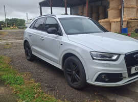 Audi Q3, 2014 (63) White Estate, Manual Diesel, 101,000 miles
