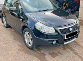 Fiat Sedici, 2007 (07) Black Hatchback, Manual Petrol, 74,042 miles