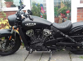 Indian Scout Bobber for sale.